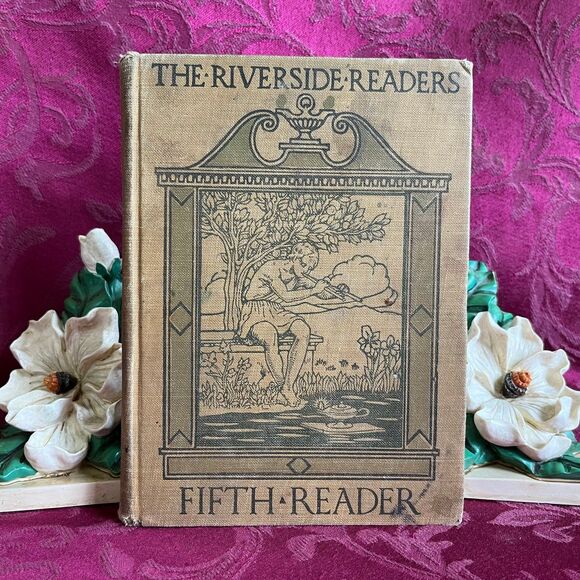 1912 Fifth Reader by Sickle and Seegmiller. Illustrated by Lucy Finch Perkins - Picture 1 of 12